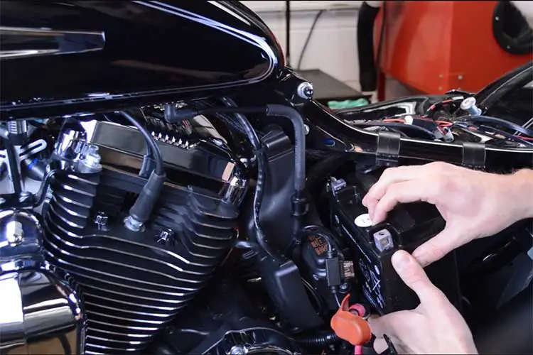 Changing Motorcycle Battery
