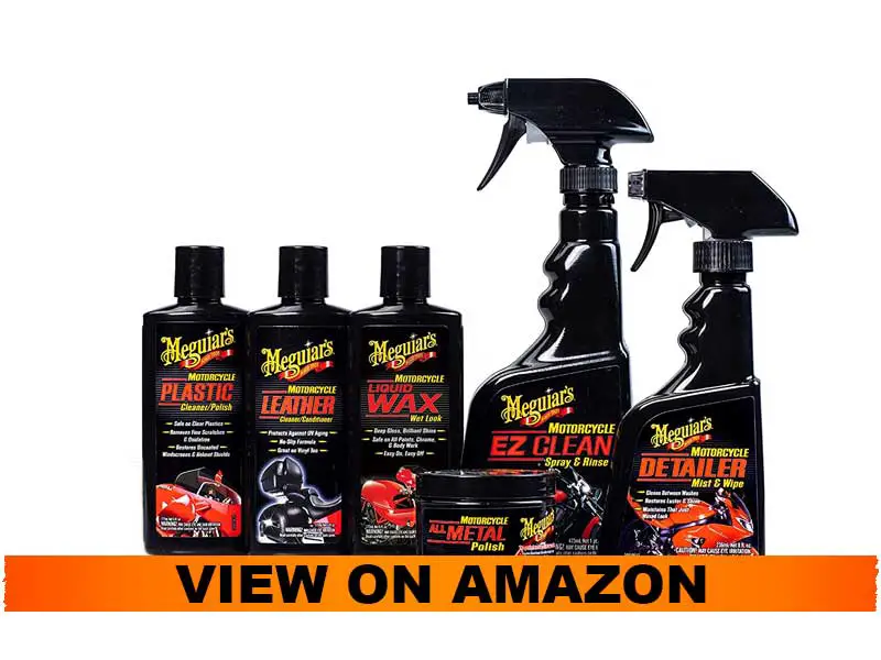 Meguiar's Package for Motorcycle Cleaning and Detailing
