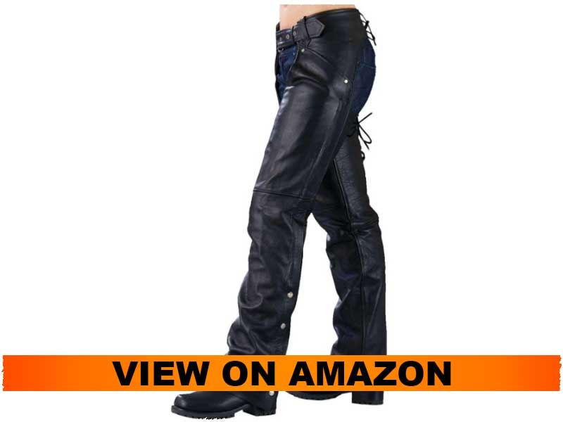 Milwaukee Leather Ladies Chaps with Laces