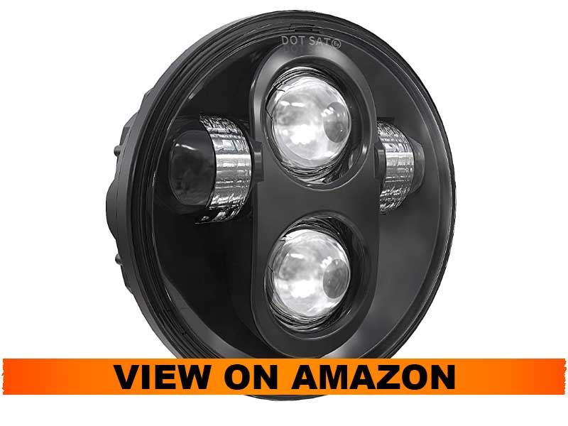 TRUCKMALL 5.75 inch LED Headlight for Harley Davidson Sportster