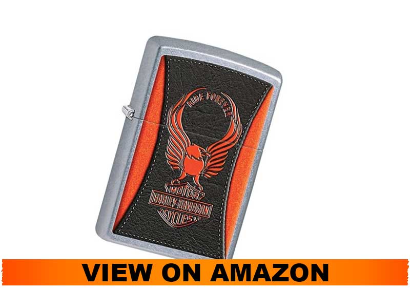 Zippo Harley Davidson Eagle Wings Pocket Lighter