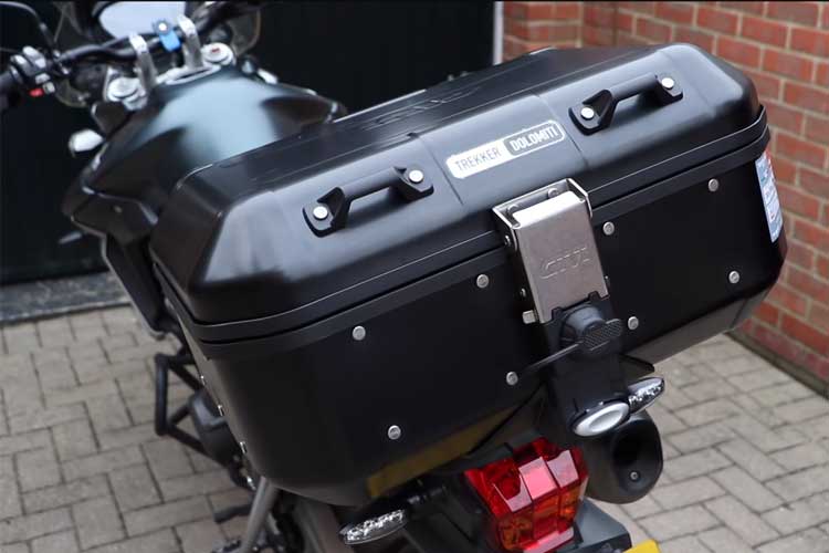 motorcycle rear top case