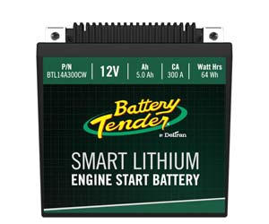 Deltran Lithium Motorcycle Battery
