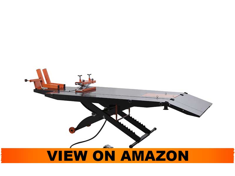 APlusLift MT1500X 1,500LB Air Motorcycle Lift Table