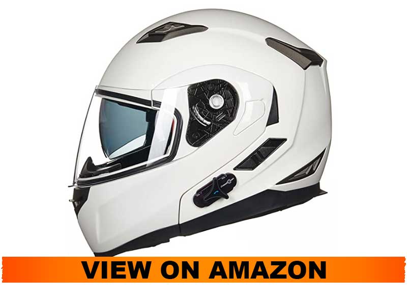 ILM Bluetooth Integrated Full Face Helmet