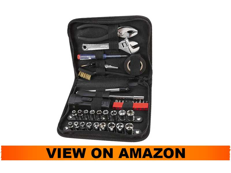 Performance Tool 38 Piece Tool Set with Zipper Case
