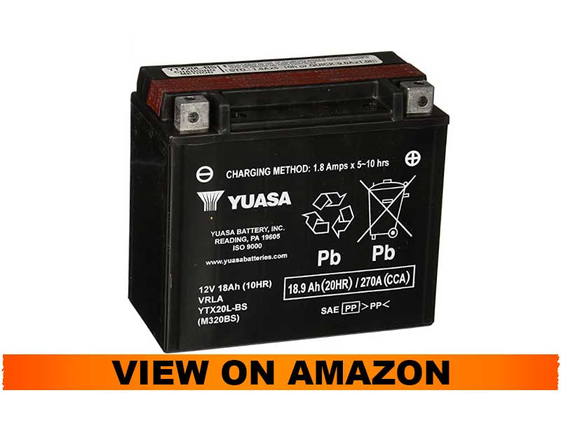 Yuasa YUAM320BS YTX20L-BS Battery