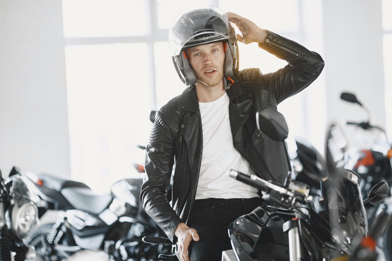 what to wear under motorcycle helmet