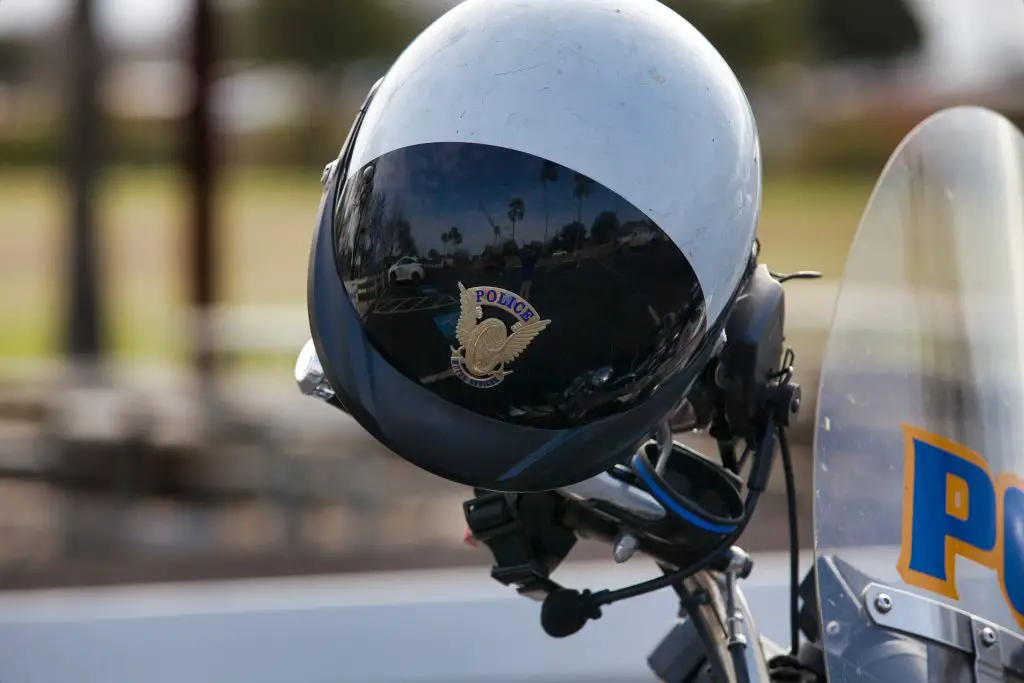 police helmet for motorcycle